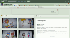 Desktop Screenshot of michael-prower.deviantart.com