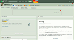 Desktop Screenshot of heroton2008.deviantart.com
