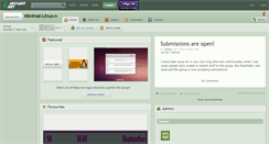 Desktop Screenshot of minimal-linux.deviantart.com
