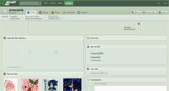 Desktop Screenshot of emocola96.deviantart.com