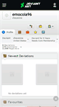 Mobile Screenshot of emocola96.deviantart.com