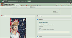 Desktop Screenshot of captain-mcwhitey.deviantart.com