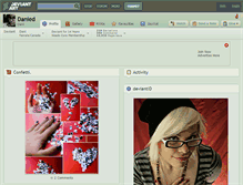 Tablet Screenshot of danied.deviantart.com