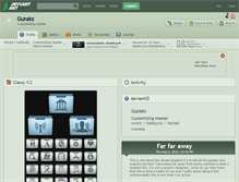 Tablet Screenshot of gurato.deviantart.com