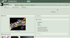 Desktop Screenshot of dycabarit.deviantart.com