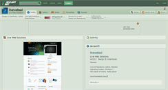 Desktop Screenshot of livewebsol.deviantart.com