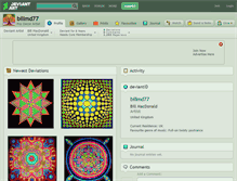 Tablet Screenshot of billmd77.deviantart.com