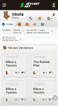 Mobile Screenshot of kikolia.deviantart.com