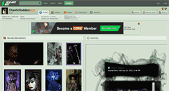 Desktop Screenshot of chaoticgoddess.deviantart.com