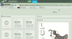 Desktop Screenshot of animonstar.deviantart.com