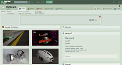 Desktop Screenshot of flightcrank.deviantart.com
