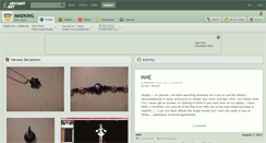 Desktop Screenshot of mmdking.deviantart.com