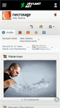 Mobile Screenshot of necrosage.deviantart.com