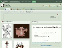 Tablet Screenshot of impopia.deviantart.com