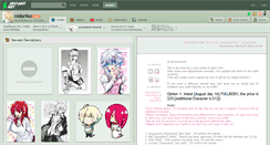 Desktop Screenshot of nidoriko.deviantart.com