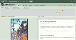 Desktop Screenshot of dragongirl-lucky-13.deviantart.com