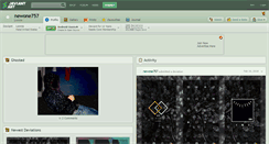 Desktop Screenshot of newone757.deviantart.com