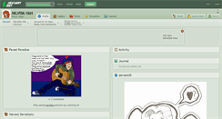 Desktop Screenshot of nilvisk-yah.deviantart.com