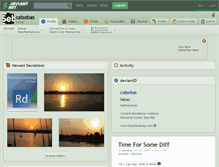 Tablet Screenshot of caisebas.deviantart.com