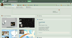 Desktop Screenshot of foxpl270400.deviantart.com