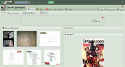 Desktop Screenshot of eternallightengine.deviantart.com