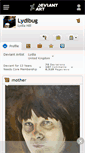 Mobile Screenshot of lydibug.deviantart.com