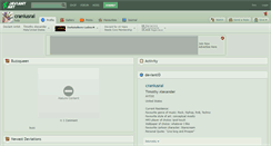 Desktop Screenshot of craniusrai.deviantart.com