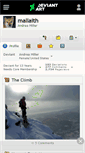 Mobile Screenshot of mallaith.deviantart.com