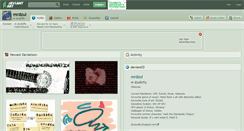 Desktop Screenshot of mrdzul.deviantart.com