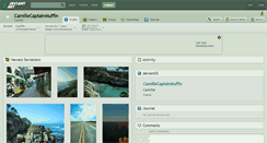 Desktop Screenshot of camillecaptainmuffin.deviantart.com