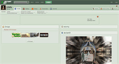 Desktop Screenshot of linsty.deviantart.com