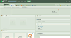 Desktop Screenshot of krudog16.deviantart.com