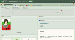 Desktop Screenshot of italylovespasta.deviantart.com