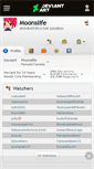 Mobile Screenshot of moonslife.deviantart.com