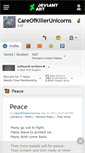 Mobile Screenshot of careofkillerunicorns.deviantart.com