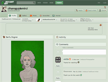 Tablet Screenshot of cihanoguzdemirci.deviantart.com