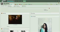 Desktop Screenshot of elliewhitesky.deviantart.com
