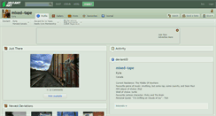 Desktop Screenshot of mixed--tape.deviantart.com