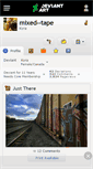 Mobile Screenshot of mixed--tape.deviantart.com