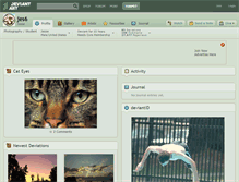 Tablet Screenshot of jes6.deviantart.com