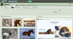Desktop Screenshot of hatakekla.deviantart.com