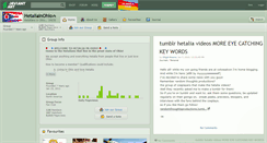 Desktop Screenshot of hetaliainohio.deviantart.com