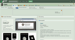 Desktop Screenshot of dlakii.deviantart.com