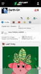 Mobile Screenshot of darth-gir.deviantart.com