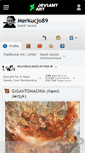 Mobile Screenshot of merkucjo89.deviantart.com
