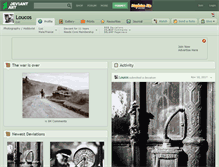 Tablet Screenshot of loucos.deviantart.com