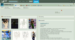 Desktop Screenshot of angelbreed2121.deviantart.com