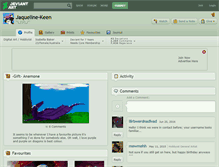 Tablet Screenshot of jaqueline-keen.deviantart.com