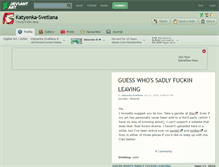 Tablet Screenshot of katyenka-svetlana.deviantart.com