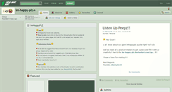 Desktop Screenshot of im-happy-plz.deviantart.com